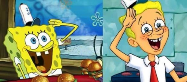 O Bob Esponja mudou bastante na versão humana O Bob Esponja mudou bastante na versão humana