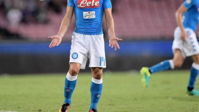 Dries Mertens, esterno del Napoli