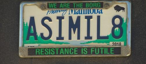 Star Trek-themed 'ASIMIL8' vanity plate insensitive, has to go ... - cbc.ca