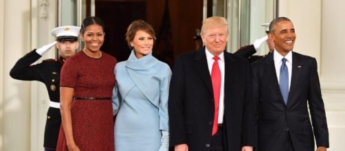 Evoking Jackie Kennedy, Melania Trump steps out in Ralph Lauren ... - latimes.com