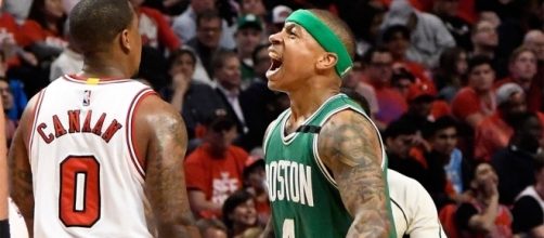 La gioia di Isaiah Thomas, i Celtics superano il turno