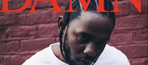 Kendrick Lamar "DAMN." Album, Cover Art via cover album Kendrick Lamar "DAMN." Album, Cover Art via cover album