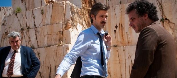 Kim Rossi Stuart in una scena di "Maltese". Kim Rossi Stuart in una scena di "Maltese".