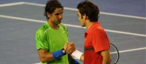 Federer and Nadal, Flickr, brett marlow (CC BY-ND 2.0) https://www.flickr.com/photos/brettandsatit/6773790753