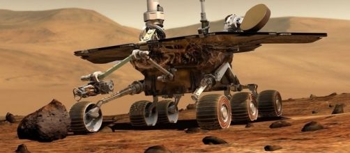 Rover in a mission on Mars, Pixabay https://pixabay.com/en/mars-mars-rover-space-travel-robot-67522/