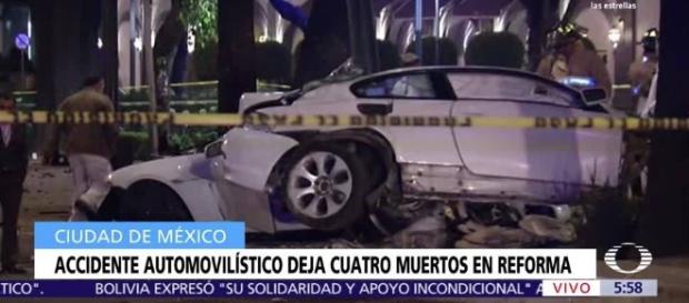 Accidente automovilístico deja cuatro muertos en Reforma ... - televisa.com Accidente automovilístico deja cuatro muertos en Reforma ... - televisa.com