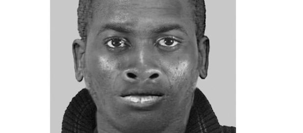 Phantombild der Polizei des gesuchten Tatverdächtigen Phantombild der Polizei des gesuchten Tatverdächtigen
