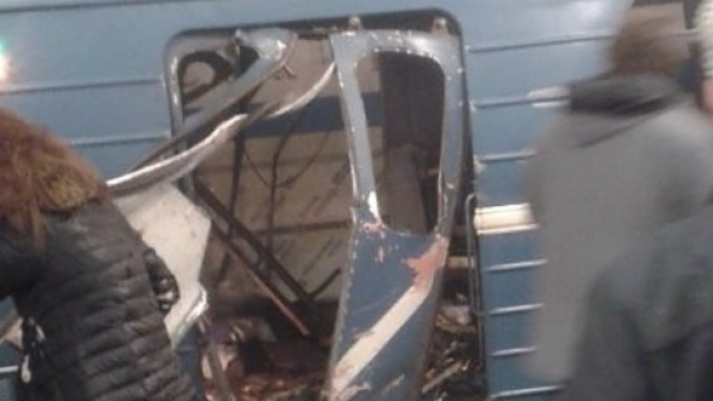 Esplosione metro a San Pietroburgo