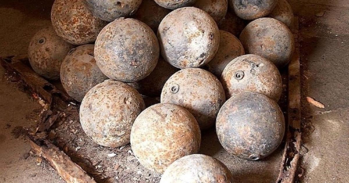 Hundreds of cannonballs from the Civil War discovered in Pennsylvania