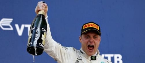 It was joy for Valtteri Bottas as he took his maiden F1 victory at the Russian Grand Prix. (Source: thestar.com)