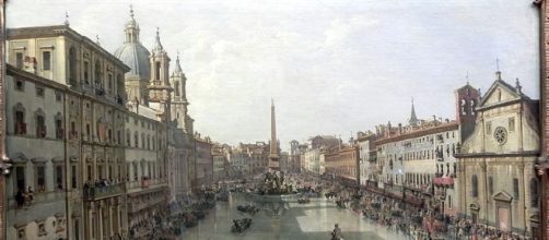 Piazza Navona, Giovanni Paolo Pannini, 1756