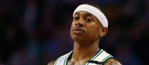 The Boston Celtics got 33 points from Isaiah Thomas in Sunday's Game 1 win over the Wizards. [Image via Blasting News image library/cheatsheet.com]