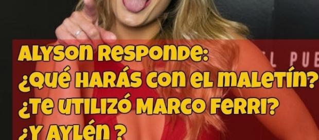Alyson responde tras su paso por GHVIP5 Alyson responde tras su paso por GHVIP5