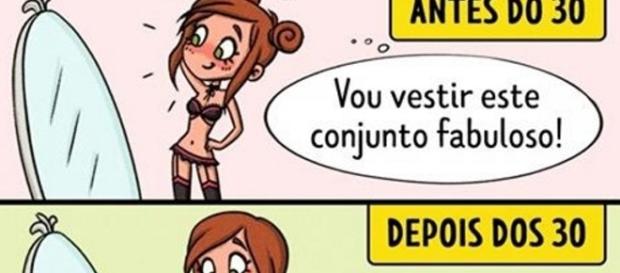 Com o passar dos anos muita coisa muda Com o passar dos anos muita coisa muda