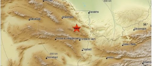 Terremoto magnitudo 6.0 in Iran, 5 Aprile 2017