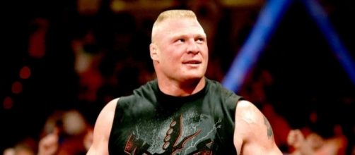The new WWE Universal Champion Brock Lesnar was on the latest 'Raw' episode. [Image via Blasting News image library/inquisitr.com]