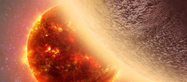 Atmosfera no exoplaneta rochoso GJ 1132b Atmosfera no exoplaneta rochoso GJ 1132b