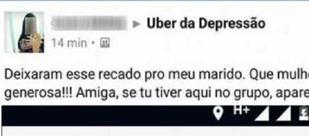 Essa mulher fez um elogio para um motorista casado do Uber Essa mulher fez um elogio para um motorista casado do Uber