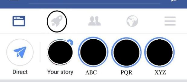 Facebook has recently added a new "Rocket" button into its mobile application. screencap via Facebook Facebook has recently added a new "Rocket" button into its mobile application. screencap via Facebook