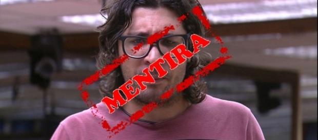 Notícia Falsa sobre polícia procurar Ilmar no BBB 17 foi desmentida pela TV Globo (Foto: Reprodução) Notícia Falsa sobre polícia procurar Ilmar no BBB 17 foi desmentida pela TV Globo (Foto: Reprodução)