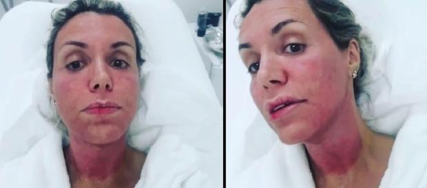 Sedada, a apresentadora Renata Banhara segue internada no Hospital Albert Einstein Sedada, a apresentadora Renata Banhara segue internada no Hospital Albert Einstein