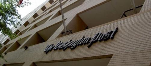 A photo of The Washington Post building (Commons - MorgueFiles.com)