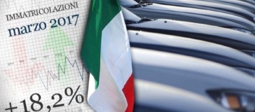 Grafico Mercato Auto Marzo 2017