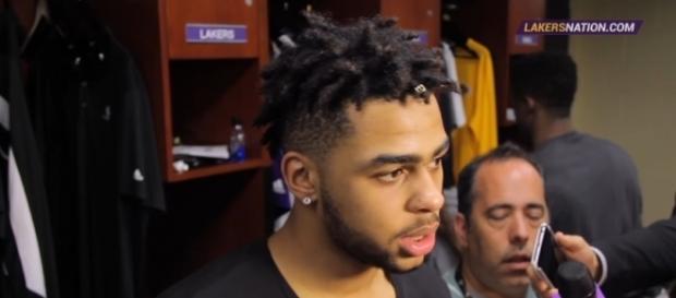 D'Angelo Russell, Photo credit: YouTube screenshot D'Angelo Russell, Photo credit: YouTube screenshot