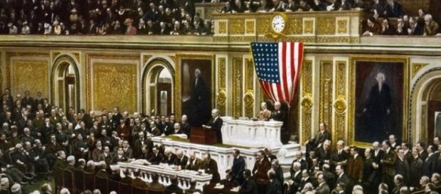 Does Trump need congressional approval to strike Syria? The debate / Photo by vox.com via Blasting News library Does Trump need congressional approval to strike Syria? The debate / Photo by vox.com via Blasting News library