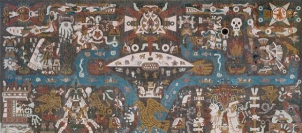 El muro norte del edificio hace referencia a la cultura y pasado prehispánico (Archivo: sitio web oficial de la Biblioteca Central, UNAM) El muro norte del edificio hace referencia a la cultura y pasado prehispánico (Archivo: sitio web oficial de la Biblioteca Central, UNAM)