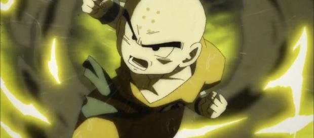 Krilin enfrenta a Goku y Gohan en el episodio 84 Krilin enfrenta a Goku y Gohan en el episodio 84