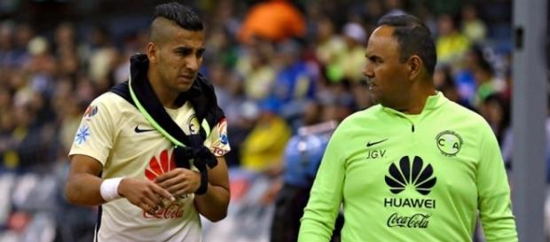 Nuevamente se lastimó el hombro Cecilio Domínguez Nuevamente se lastimó el hombro Cecilio Domínguez