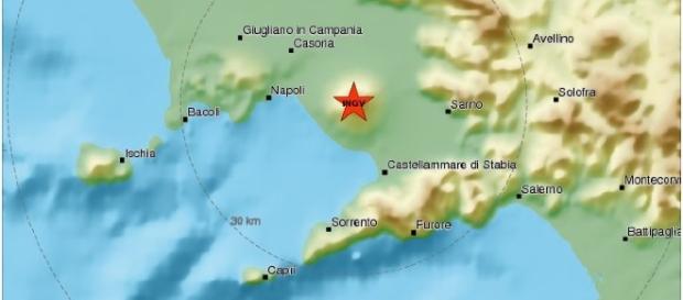 Scossa di magnitudo 2.5 della scala Richter sul Vesuvio, in data 10/04/2017 Scossa di magnitudo 2.5 della scala Richter sul Vesuvio, in data 10/04/2017