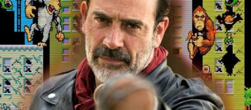 Watching Negan and The Rock battling monsters should be epic / Photo via The Rock's Rampage Gets Walking Dead Star Jeffrey Dean Morgan - movieweb.com