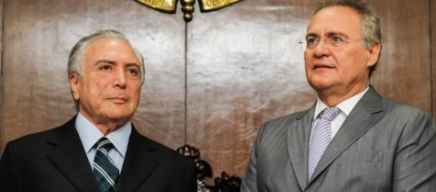 Calheiros é principal opositor de Temer Calheiros é principal opositor de Temer