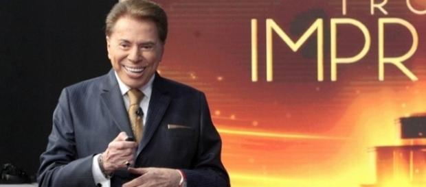 Durante a gravação do Troféu Imprensa, Silvio Santos falou de José Mayer (Foto: Reprodução) Durante a gravação do Troféu Imprensa, Silvio Santos falou de José Mayer (Foto: Reprodução)