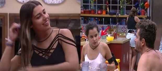 Emilly chama a atenção de Marcos. (foto: reprodução TV Globo) Emilly chama a atenção de Marcos. (foto: reprodução TV Globo)