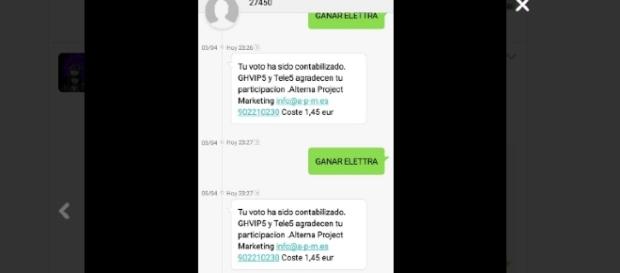 Las famosas recargas de Gran Hermano. Las famosas recargas de Gran Hermano.