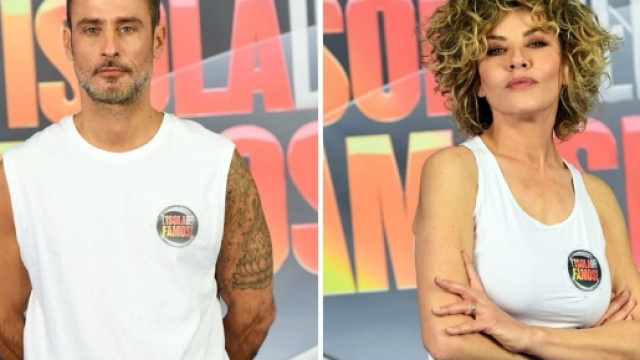 Eva Grimaldi e il tranello a Raz Degan