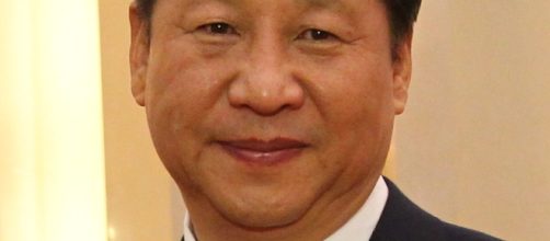 il presidente Xi Jinping in avvicinamento agli Stai Uniti