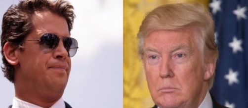 Milo Yiannopoulos and Donald Trump, via Twitter