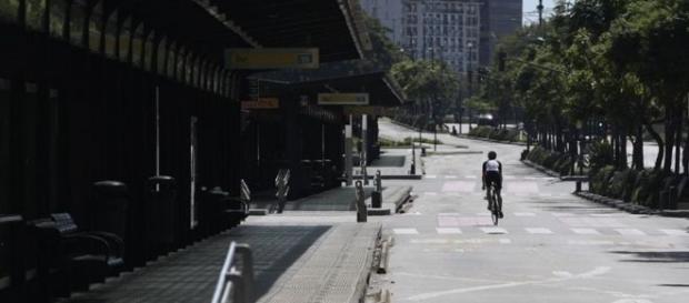 6 de abril, huelga, Buenos Aires parecía que vivía un día feriado 6 de abril, huelga, Buenos Aires parecía que vivía un día feriado