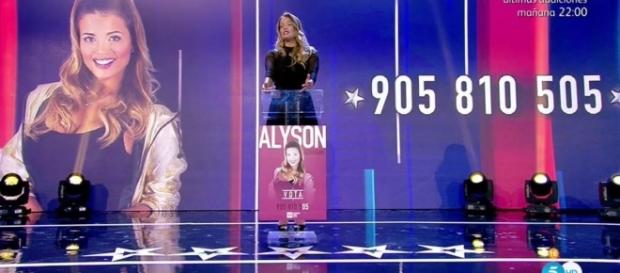 Alyson Eckmann es, junto a Daniela Blume, la principal favorita para ganar Gran Hermano VIP 5 Alyson Eckmann es, junto a Daniela Blume, la principal favorita para ganar Gran Hermano VIP 5