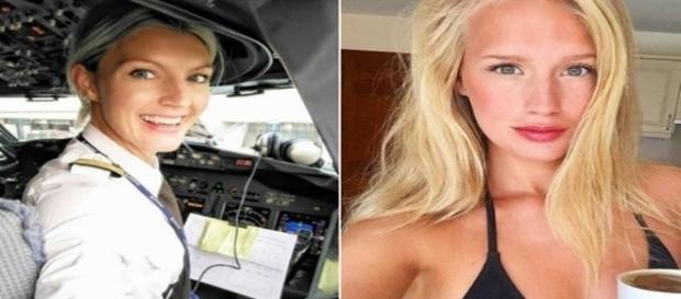 Essa piloto faz sucesso entre os famosos que a contratam para voos particulares. Essa piloto faz sucesso entre os famosos que a contratam para voos particulares.