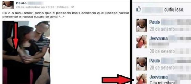Esse ex tentou impressionar sua namorada, mas acabou se dando muito mal. Esse ex tentou impressionar sua namorada, mas acabou se dando muito mal.