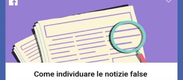 Facebook ha avviato una guida contro bufale Facebook ha avviato una guida contro bufale