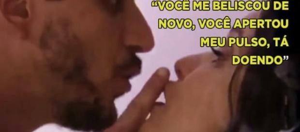 Marcos agride Emilly novamente Marcos agride Emilly novamente
