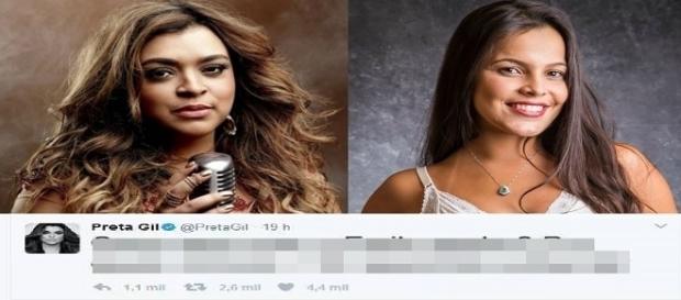Preta Gil está inconformada me saber que Emilly pode ganhar o BBB 17 Preta Gil está inconformada me saber que Emilly pode ganhar o BBB 17