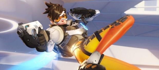 Tracer, héroe de Overwatch, título de Blizzard Tracer, héroe de Overwatch, título de Blizzard