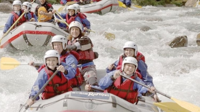 Per divertirsi in canoa bisogna essere affiatati